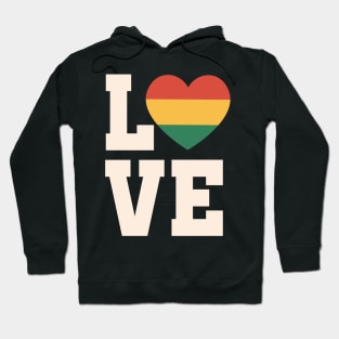 Love Black History Month Gift Hoodie